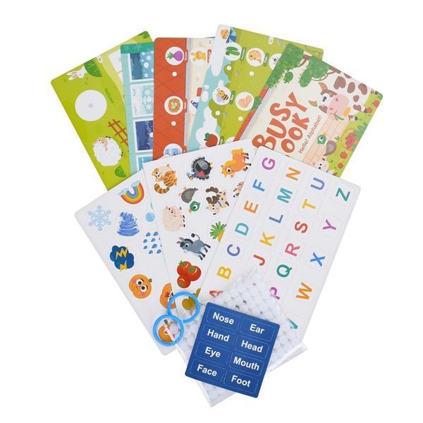 М'яка розвиваюча іграшка-книжечка "Busybook" 557-581-583-2 557-581-583-2 фото