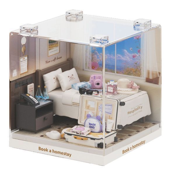 Конструктор-румбокс Готельний номер Mini House 8038-MH серії "Інтер'єр Міні" 8038-MH фото