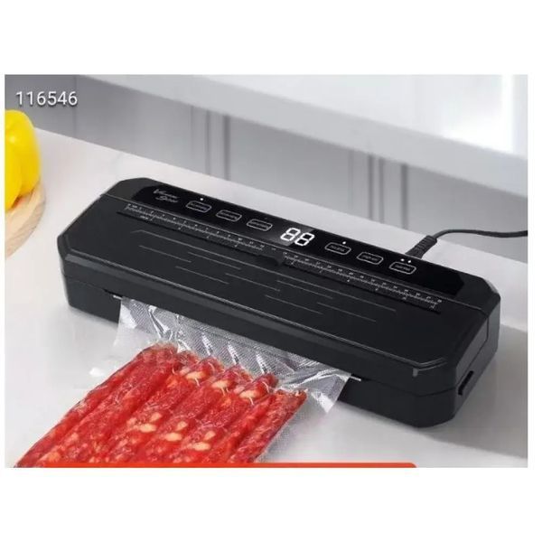 Вакуумний пакувальник універсальний Food Vaccum Sealer 65 kPa 6 режимів 2054177 фото