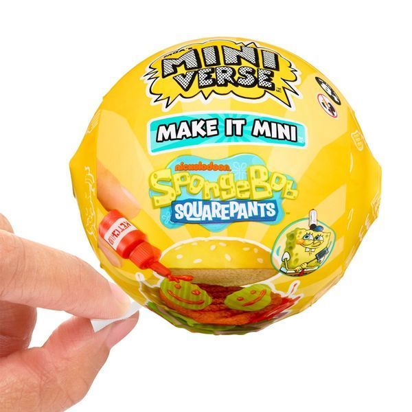 Ігровий набір для творчості "Смаколики красті краб" MGA's Miniverse 599296 серії "SpongeBob" 599296 фото
