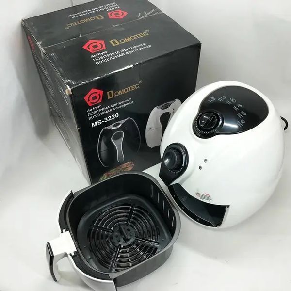 Аеро фритюрниця Air Fryer DOMOTEC MS-3220 білий NF-00007956 фото