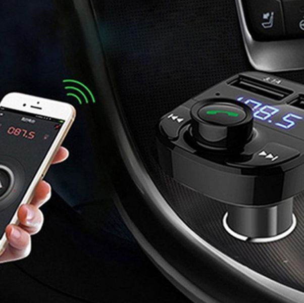ФМ-модулятор FM трансмітер CAR X8 з Bluetooth MP3 (X8) 92733322 фото
