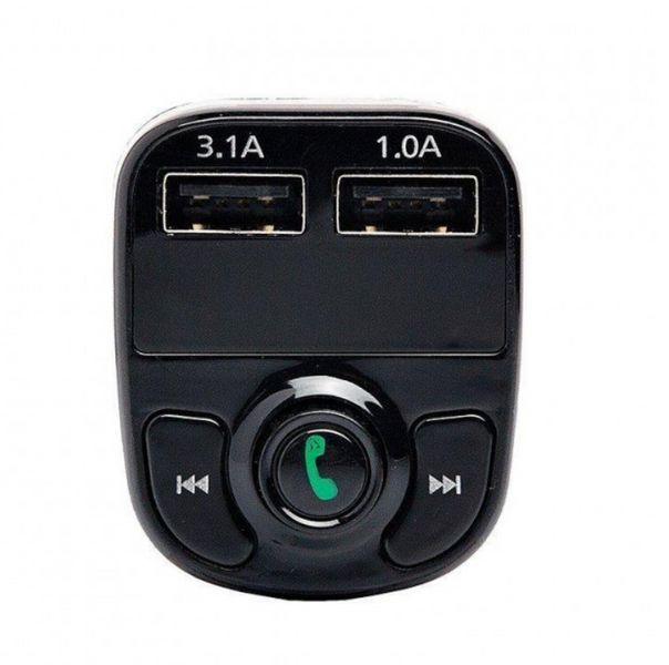 ФМ-модулятор FM трансмітер CAR X8 з Bluetooth MP3 (X8) 92733322 фото