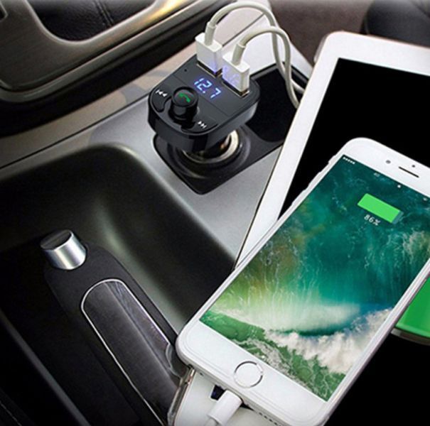 ФМ-модулятор FM трансмітер CAR X8 з Bluetooth MP3 (X8) 92733322 фото
