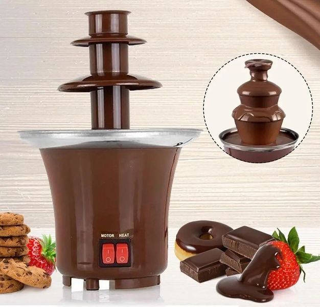 Міні шоколадний фонтан Fontaine Chocolat mu78978 фото