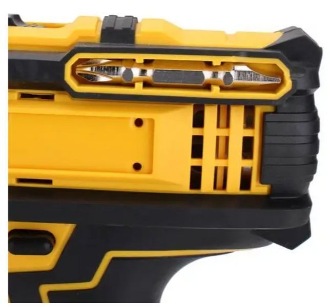 Набір шурупокрут акумуляторний із насадками screw driver sets yellow 12v Повний комплект у валізі! NO12v фото