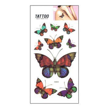 Тимчасове татуювання "Метелик Tattoo" 1020-HM655 1020-HM655 фото