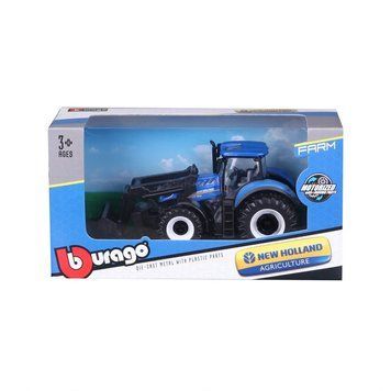 Дитяча іграшка Трактор "New Holland T7.315" Bburago 18-31632 з фронтальним навантажувачем 18-31632 фото