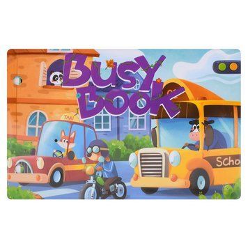 М'яка розвиваюча іграшка-книжечка "Busybook" YB-501-502-503-2 YB-501-502-503-2 фото