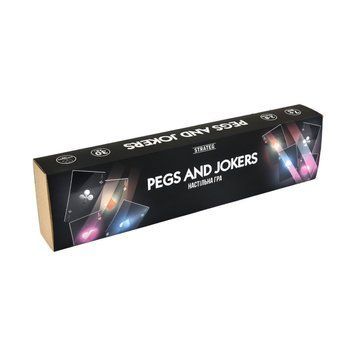 Настільна гра Pegs and Jokers 30348 картки 108 штук, інструкція 30348 фото