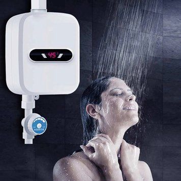 Термостатичний водонагрівач RX-021 з душем та LCD екраном 3500W 60&deg;C ME8852130 фото