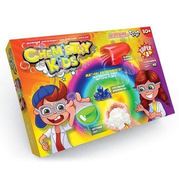 Дитячий набір для проведення дослідів CHEMISTRY KIDS CHK-02 CHK-02-03U CHK-02-03U фото