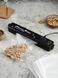 Вакууматор Vacuum Sealer вакуумний пакувальник для їжі, побутовий вакууматор чорний G789562013 фото 4