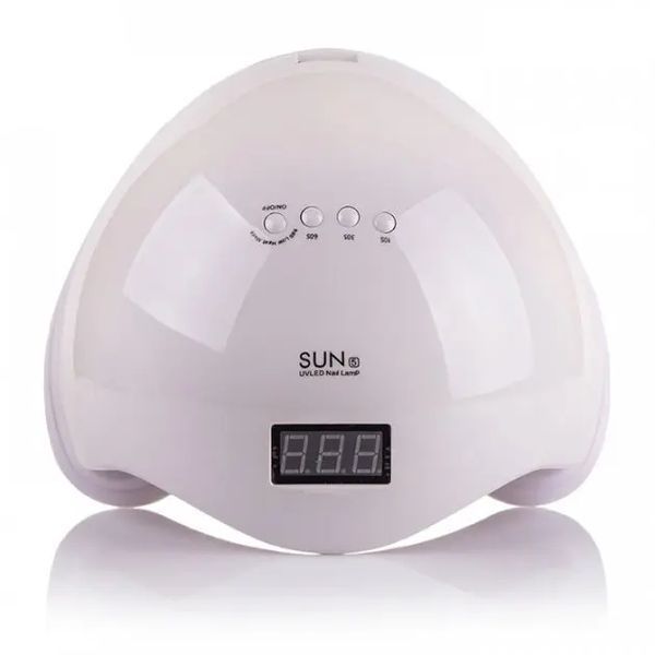 Світлодіодна лампа для манікюру SUN 5 48W з дисплеєм та сенсором, UV лампа pr849392 фото