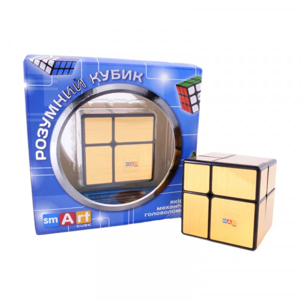 Дзеркальний Кубик 2х2 Smart Cube Mirror Golden 2x2x2 | SC370 SC370 фото