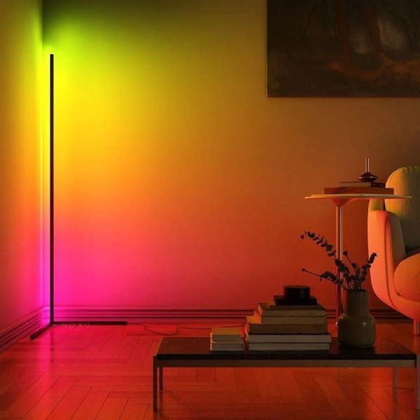 Кутовий LED торшер Ledox Design з пультом та регульованою яскравістю 330 колірних комбінацій 20500000011 фото