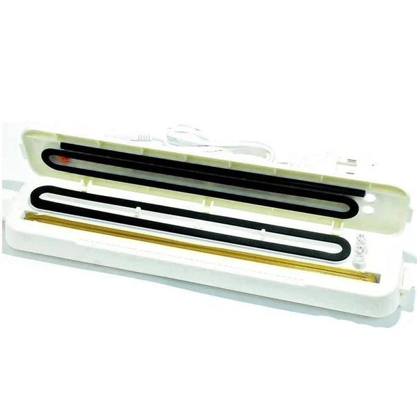 Вакуумний пакувальник продуктів білій Vacuum Sealer кухонний вакууматор для дому SEAL270 фото
