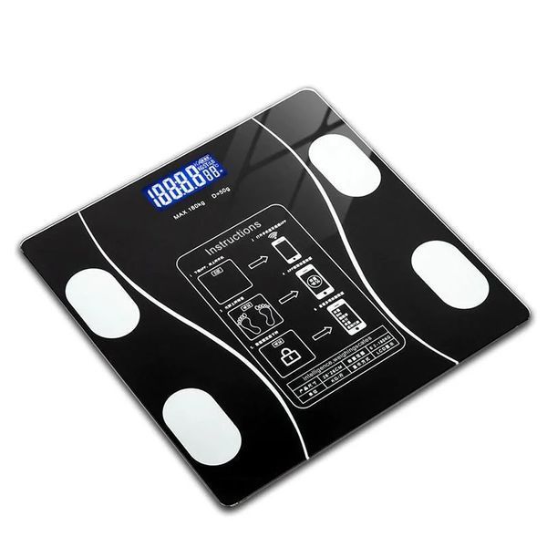 Підлогові розумні фітнес-ваги Bluetooth до 180 кг A-8003/Смарт ваги з застосунком A-8003 фото