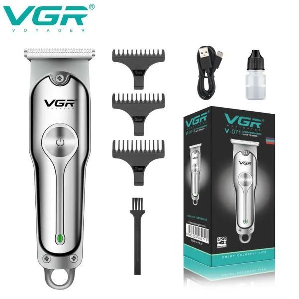 Акумуляторна машинка для стрижки волосся VGR V-071 V071 фото