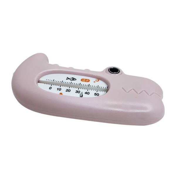 Іграшка-термометр для ванни "Крокодил" MGZ-1107(Pink) MGZ-1107(Pink) фото