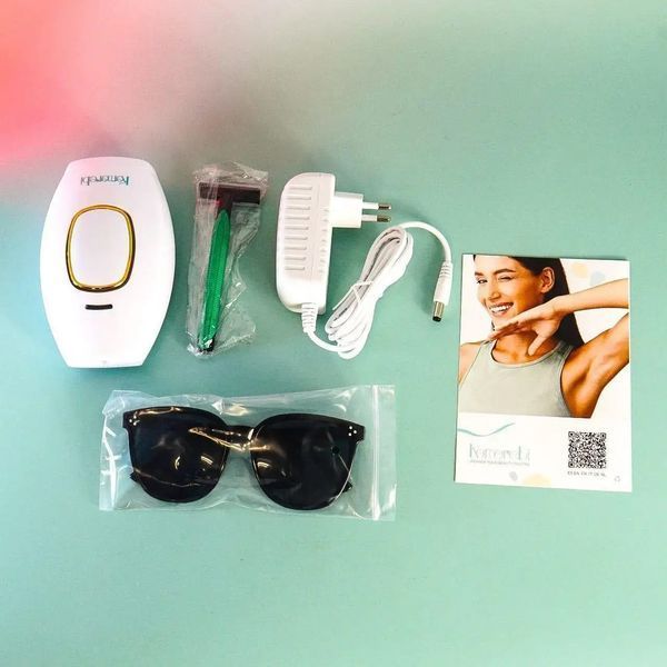 Портативний фотоепілятор IPL Hair Removal Device sp7997 фото