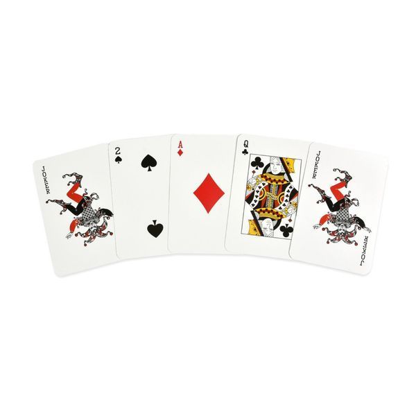 Настільна гра Pegs and Jokers 30348 картки 108 штук, інструкція 30348 фото