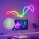 Розумна гнучка LED Neon RGB стрічка-шланг 10 метрів від USB керування режимами з телефону, Bluetooth додаток, пульт Jam74541 фото 1