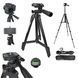 Штатив металевий універсальний для телефону та фотоапарата Tripod 3120 портативний трипод 0,35-1.02м 2054632158 фото 4