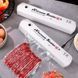 Вакуумний пакувальник продуктів білій Vacuum Sealer кухонний вакууматор для дому SEAL270 фото 2