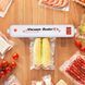 Вакуумний пакувальник продуктів білій Vacuum Sealer кухонний вакууматор для дому SEAL270 фото 1