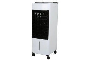 Охолоджувач повітря Germatic DH23-01A, (120W, сенсорні кнопки, пульт, екран, колеса, автообіг, ємність - 5,5л, 2 контейнери для льоду) M14932 фото