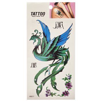 Тимчасове татуювання "Жар-птиця Tattoo" 1020-HM217 1020-HM217 фото