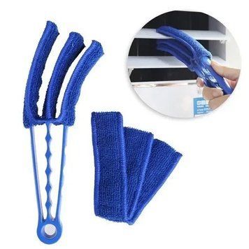 Щітка для чищення жалюзі Window Blind Duster Brush Cleaner 2053378 фото