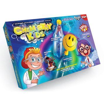 Дитячий набір для проведення дослідів CHEMISTRY KIDS CHK-02 CHK-02-01U CHK-02-01U фото