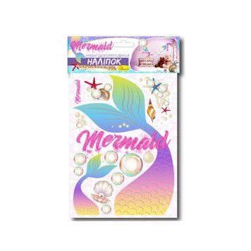 Набір декоративних наліпок А3 "Mermaid" НДН-02-2 НДН-02-2 фото