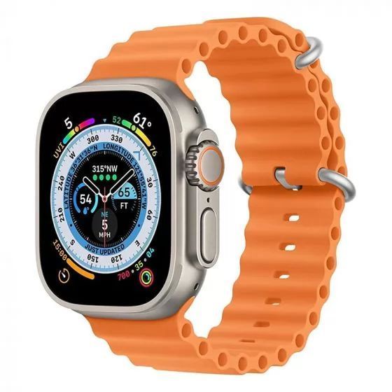 Смарт годинник ULTRA 1-1 Smart Watch 49mm чорний pan14411/2 фото