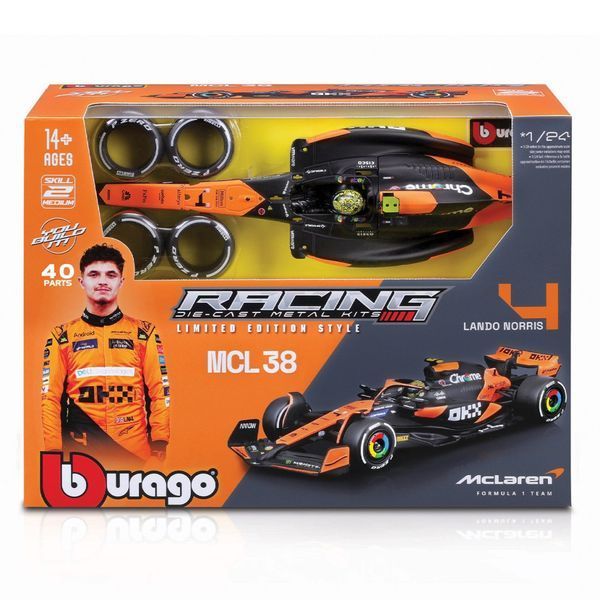 Авто-конструктор MCLAREN MCL38 Bburago 18-28511 масштаб (1:24) 18-28511 фото