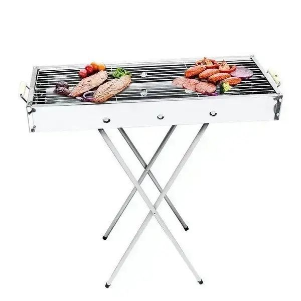 Переносний мангал BARBECUE TRAY 770T MD-008 809 (80*30*78см) 2052504 фото