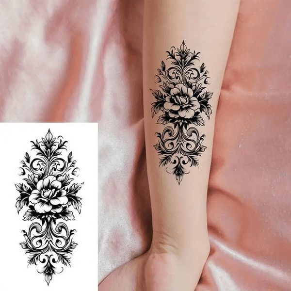 Набір дитячих тимчасових татуювань "Чорні міні №5" black-tattoo-mini-set-5-T black-tattoo-mini-set-5-T фото