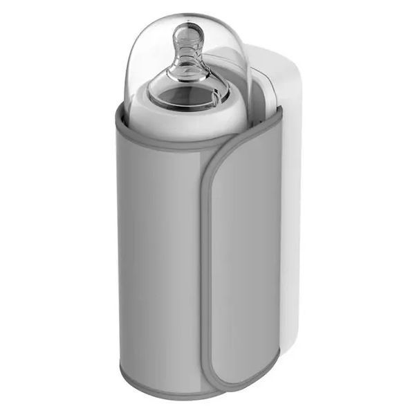 Компактний портативний підігрівач для пляшечок Bottle Warmer 6L з контролем температури від USB KAR17 фото