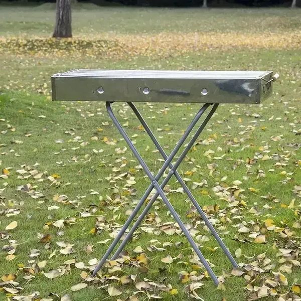 Переносний мангал BARBECUE TRAY 770T MD-008 809 (80*30*78см) 2052504 фото