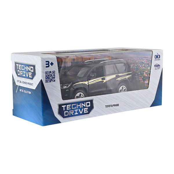 Інерційна автомодель "Toyota Prado" TechnoDrive KM6189D чорний KM6189D фото