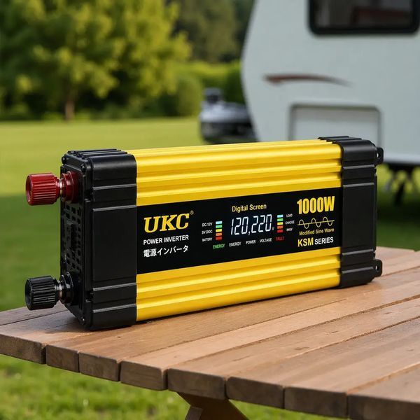 Перетворювач автомобільний інвертор UKC AC/DC UPS 1300 Вт sp10530 фото