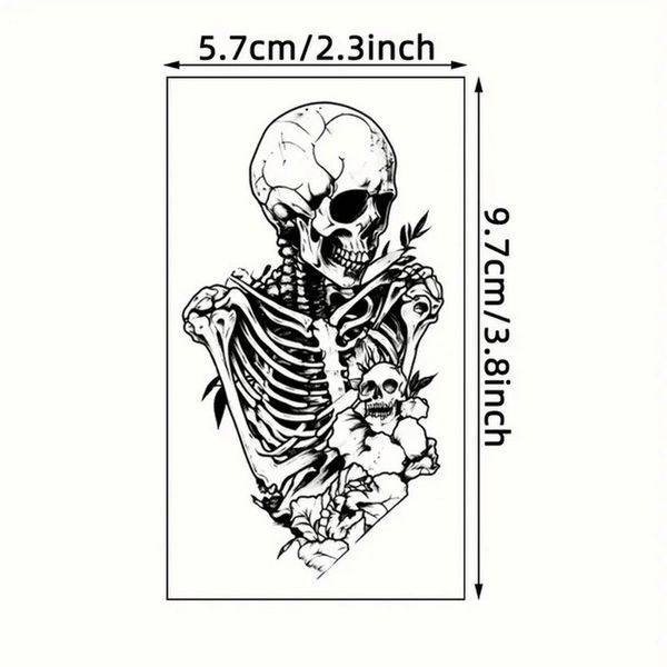 Набір дитячих тимчасових татуювань "Чорні міні №5" black-tattoo-mini-set-5-T black-tattoo-mini-set-5-T фото