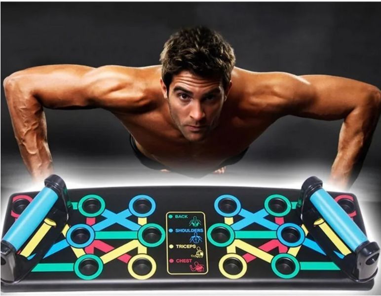 Платформа для віджимань push up rack board, дошка для віджимань push up board 50092910 фото