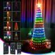 Світлодіодна RGB 10м гірлянда на ялинку або новорічного декору в будинку або на вулицю водонепроникна IP65 з керуванням SMART IP6510 фото 3