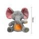 Інтерактивна м'яка іграшка-нічник повітропроникний слоник Elephant Сірий Заспокійлива плюшева іграшка Слоник ELEPH30 фото 9