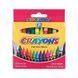 Набір дитячих воскових олівців "Crayons" 8496-12E 90 мм, 12 кольорів 8496-12E фото 1