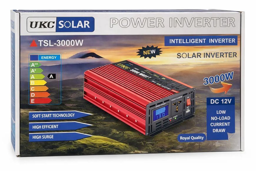 Перетворювач напруги 3000W AR AC/DC 12V AR3000W фото