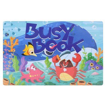 М'яка розвиваюча іграшка-книжечка "Busybook" YB-501-502-503-4 YB-501-502-503-4 фото